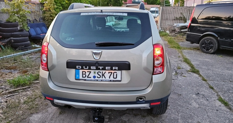 Dacia Duster cena 36500 przebieg: 97800, rok produkcji 2012 z Tuczno małe 407